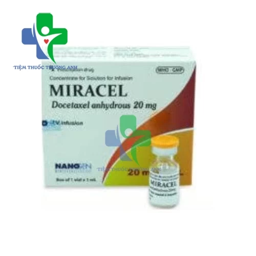 Miracel 20mg/1ml Nanogen - Điều trị ung thư sử dụng cho hóa trị